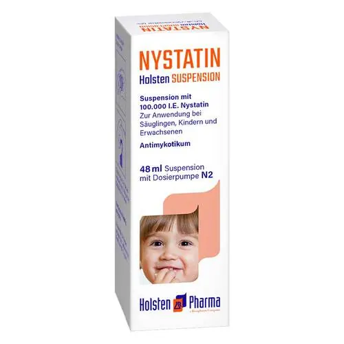 Nystatin Holsten Suspension, 48 ml