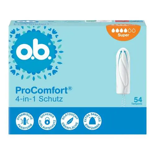O.B. Tampons ProComfort super, 54 St
