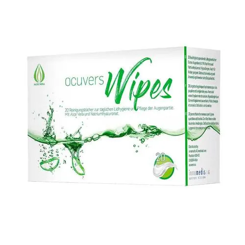 Ocuvers wipes Lidrandpflege, 20 St