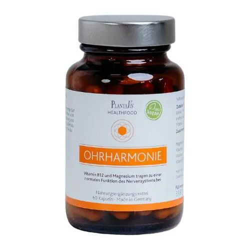 Ohrharmonie Vit.B12 und Magnesium Kapseln, 60 St