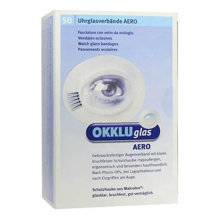 Okkluglas Aero Uhrglasverban, 50 St
