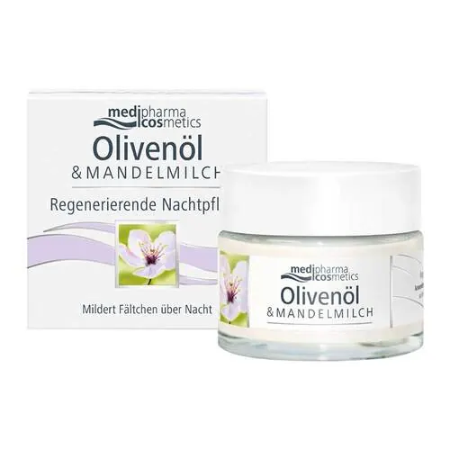 Oliven-Mandelmilch regenerierende Nachtpflege, 50 ml