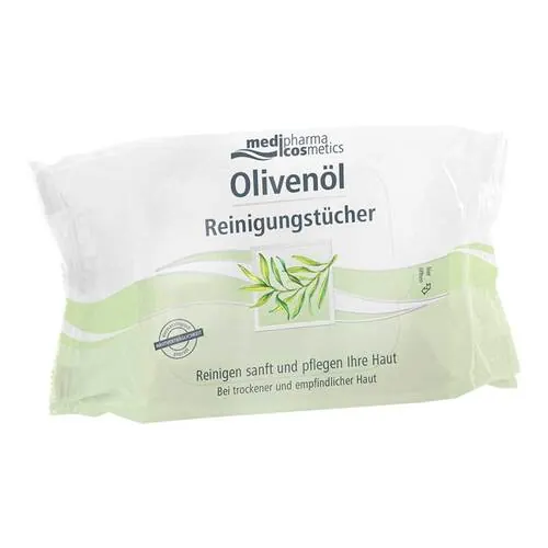 Olivenöl Reinigungstücher, 25 St