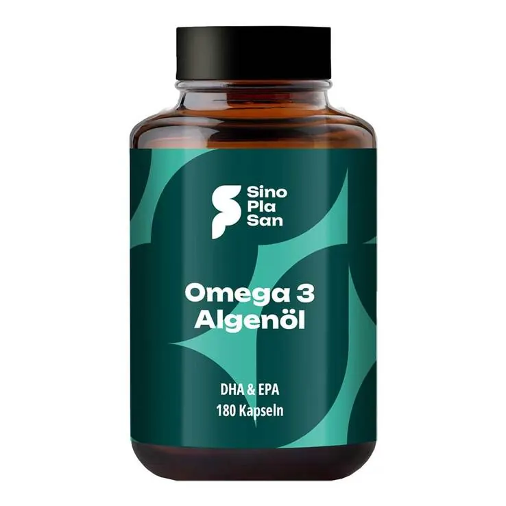 Omega-3 Algenöl DHA + EPA Kapseln, 180 St