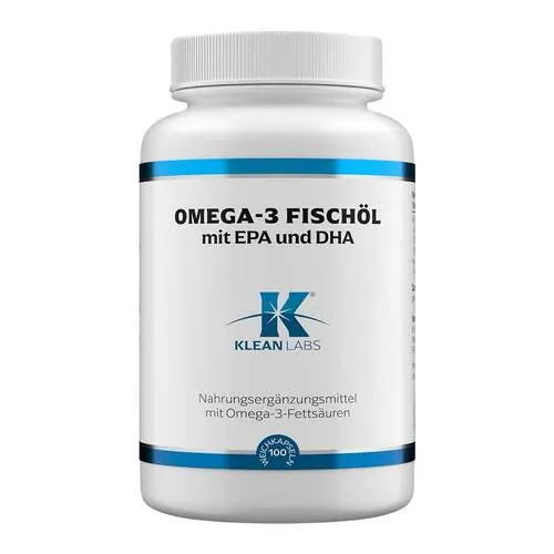 Omega-3 Fischöl 1200 mg mit Epa und Dha Klean Labs, 100 St