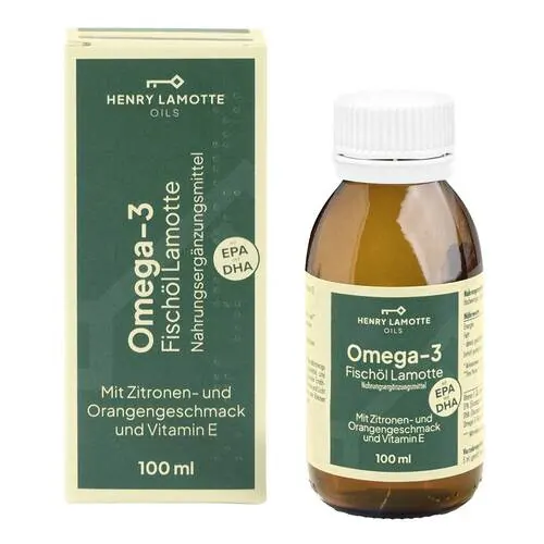 Omega-3 Fischöl Lamotte, 100 ml