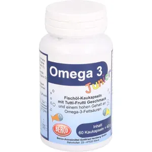 OMEGA-3JUNIORBercoKaukapseln60Stück