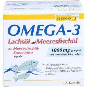OMEGA-3LACHSÖLundMeeresfischölKapseln100Stück