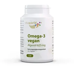 OMEGA-3VEGANAlgenöl625mgKapseln120Stück