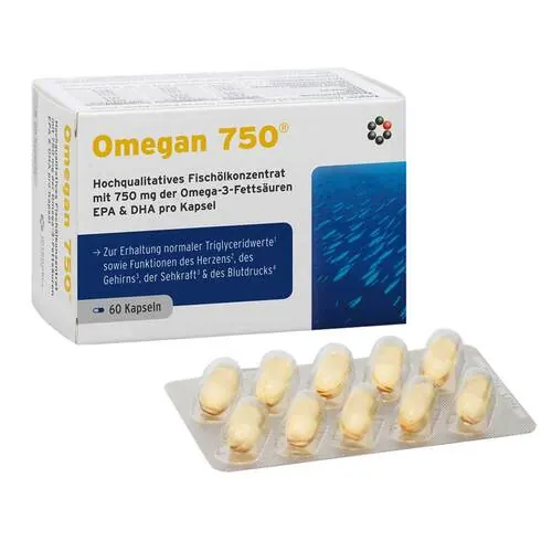 Omegan 750 Weichkapseln, 60 St