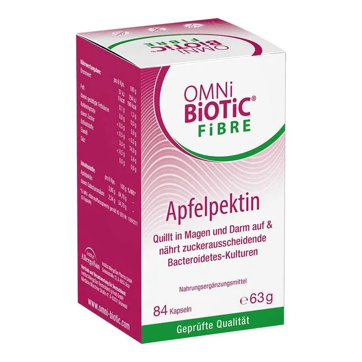 Omni Biotic Fibre Apfelpektin Kapseln, 84 St