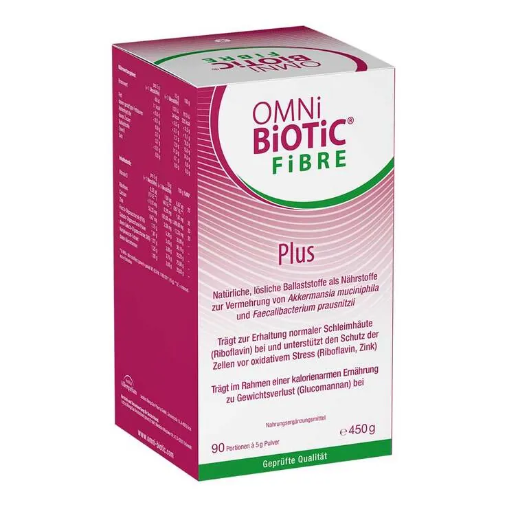 Omni Biotic Fibre Plus Pulver, 450 g