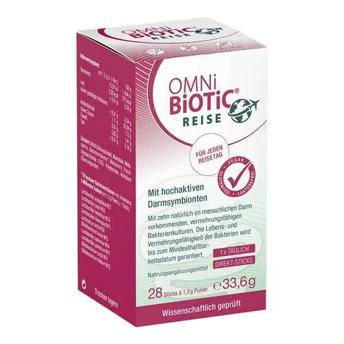 Omni Biotic Reise Pulver Sticks, 28X1.2 g