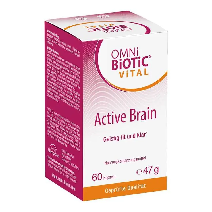 Omni Biotic Vital Active Brain Kapseln, 60 St