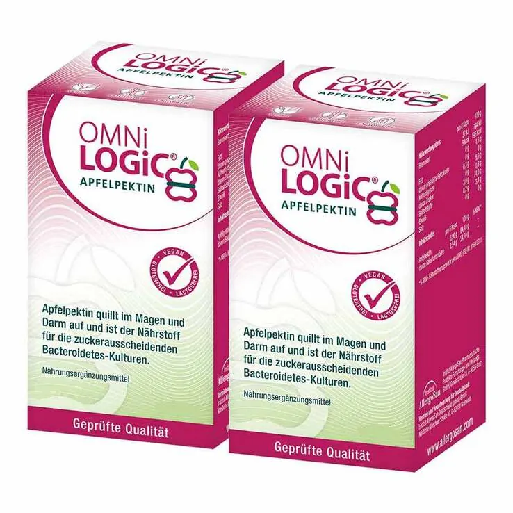 Omni Logic Apfelpektin Kapseln, 2x180 St
