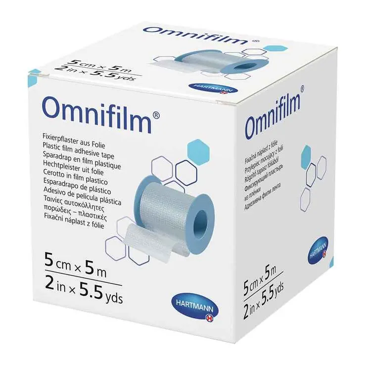 Omnifilm Fixierpflaster Folie 5 cmx5 m, 1 St