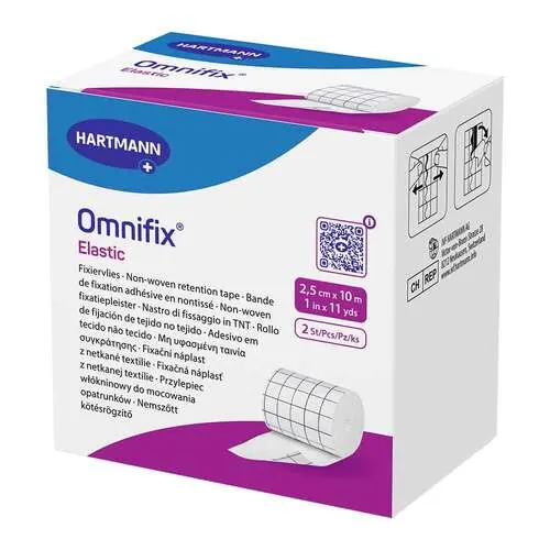Omnifix elastic 2,5 cmx10 m Rolle, 2 St