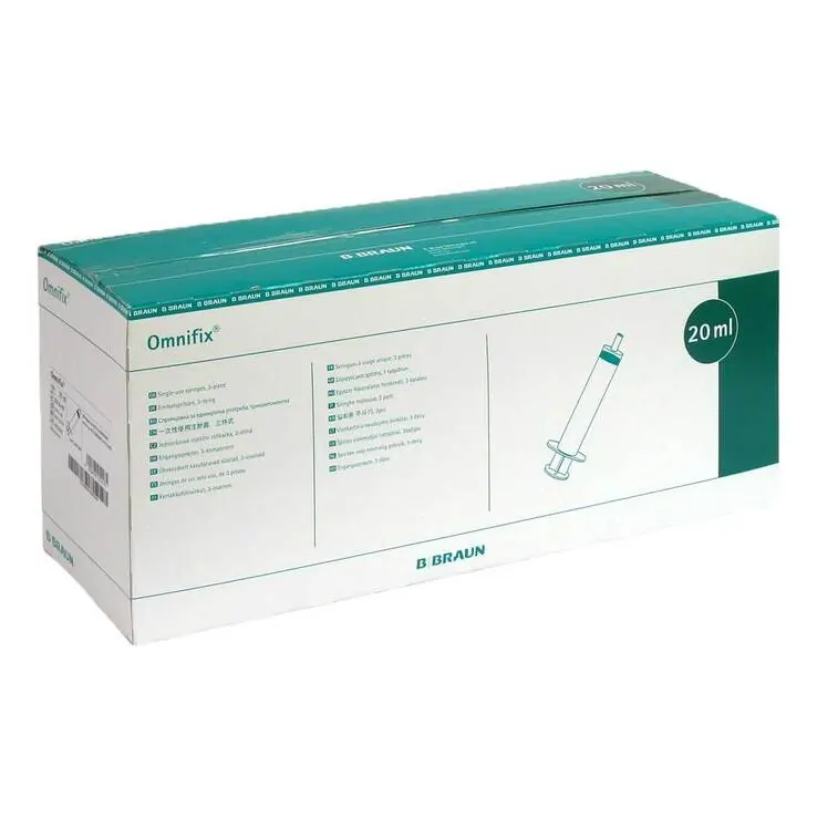 Omnifix Luer Lock solo Sprit, 100X20 ml
