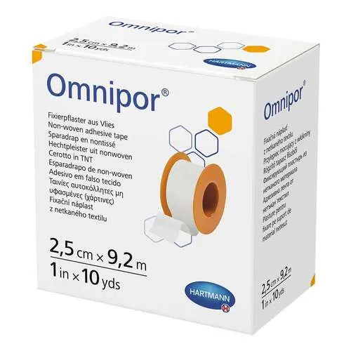 Omnipor Fixierpflaster Vlies 2,5 cmx9,2 m, 1 St