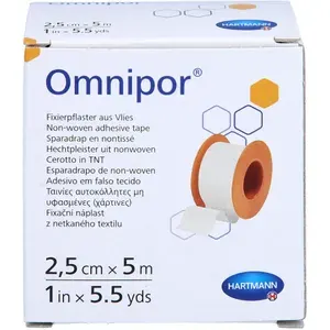 OMNIPORFixierpflasterVlies2,5cmx5m1St