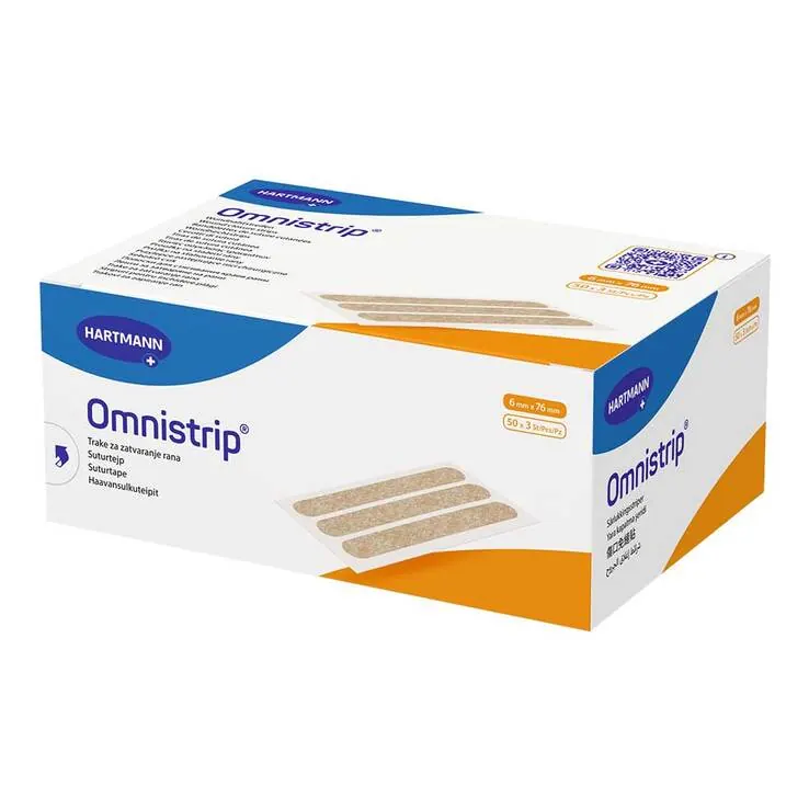 Omnistrip Wundnahtstreifen 6x76 mm, 150 St