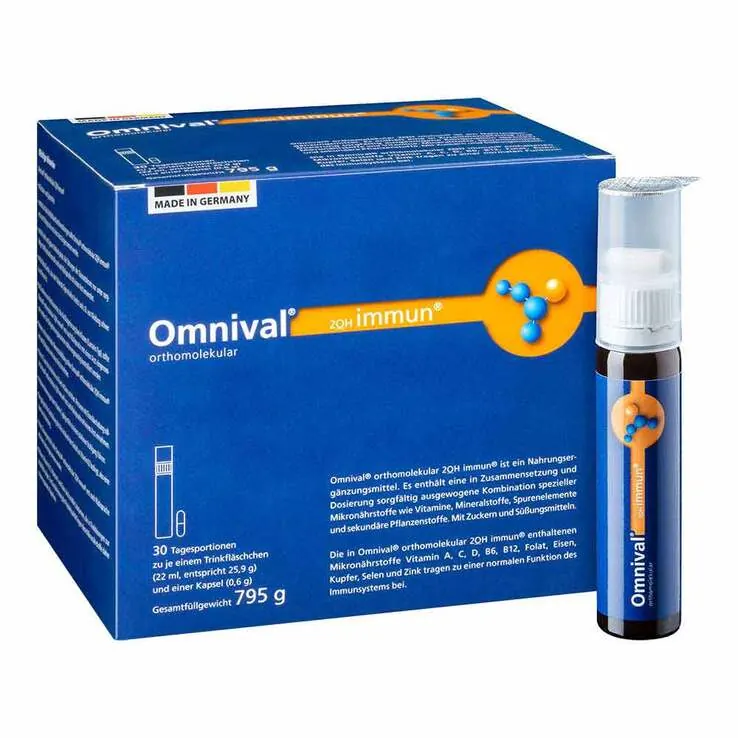Omnival orthomolekular 2OH immun Trinkfläschchen, 30 St