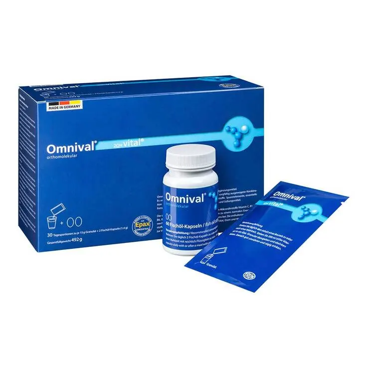 Omnival orthomolekular 2OH vital 30 TP Granulat + Kapseln, 1 P