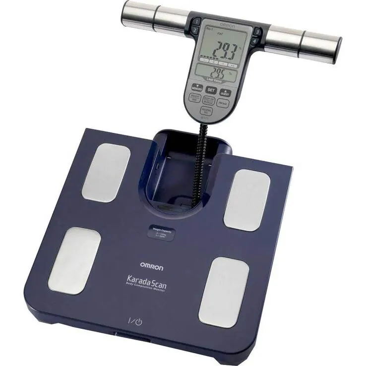 Omron Hbf-511B Körperfettwaage blau, 1 St