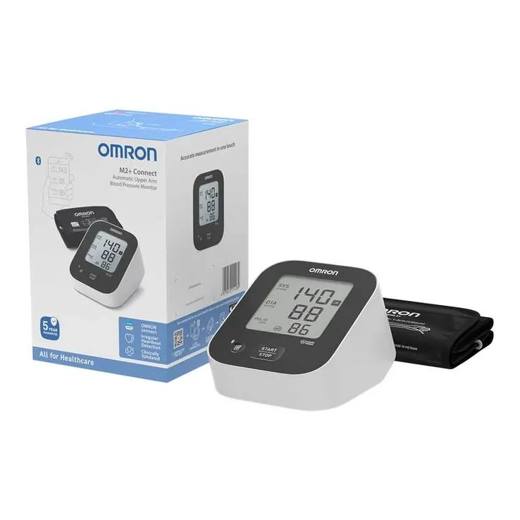 Omron M2 + Connect Oberarm Blutdruckmessgerät, 1 St