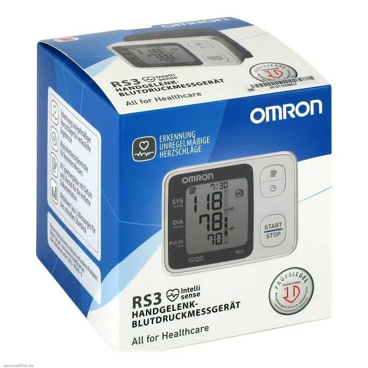 Omron RS3 Handgelenk Blutdruckm., 1 St