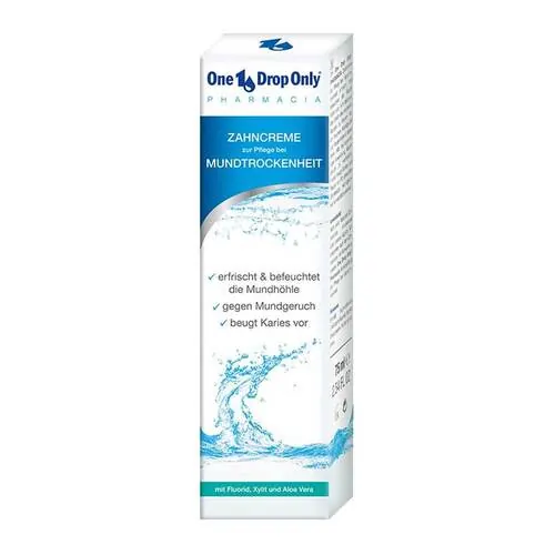One Drop Only Pharmacia Zahncre.b.Mundtrockenheit, 75 ml