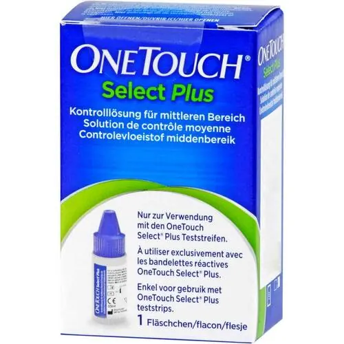 One Touch Select Plus Kontrolllösung mittel, 3.75 ml