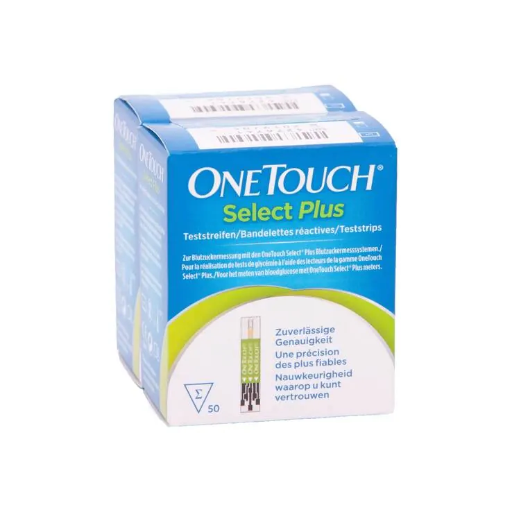 One Touch Selectplus Blutzucker Teststreifen, 100 St