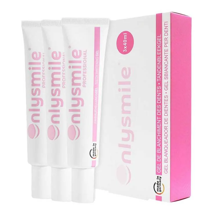 Onlysmile Zahnaufhellungsgel, 3X40 ml