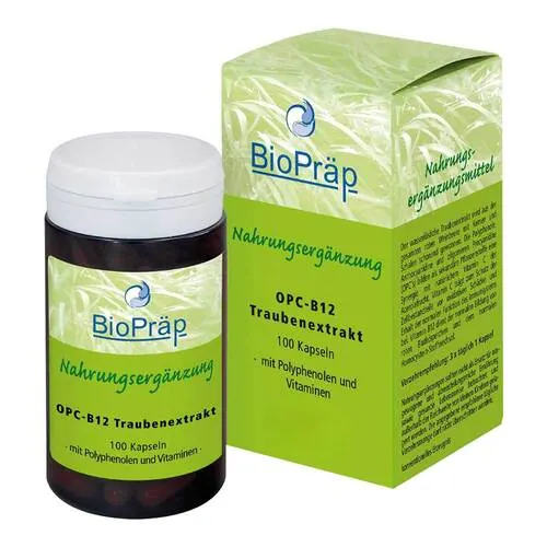 Opc B12 Traubenextrakt Kapseln, 100 St