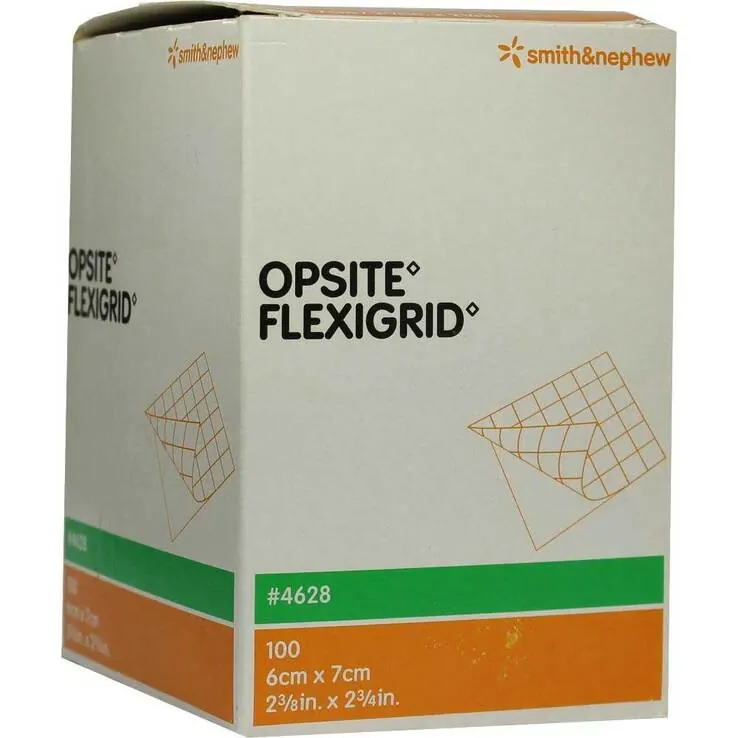 Opsite Flexigrid transparent Wund, 100 St