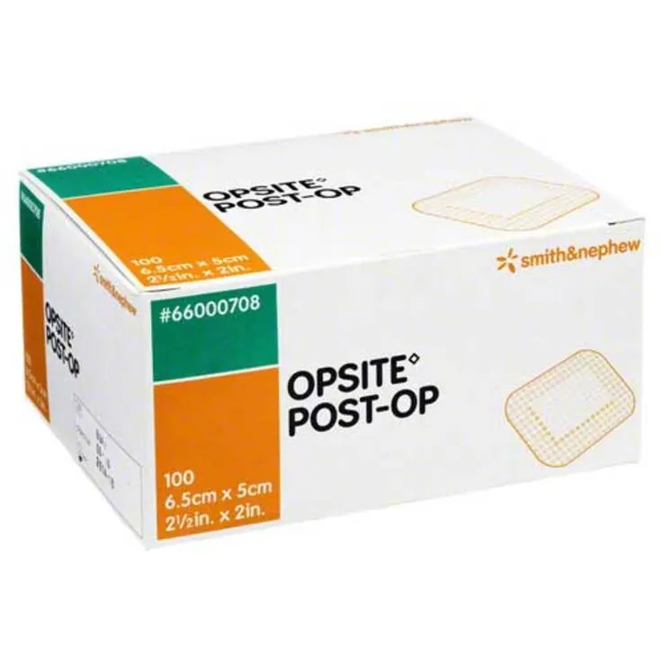 Opsite Post OP 6,5x5cm Verband, 100X1 St