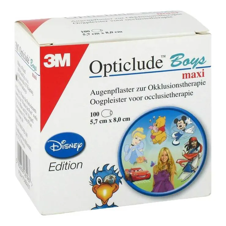 Opticlude 3M Disney Pflaster Boys maxi 2539MDPB-100, 100 St