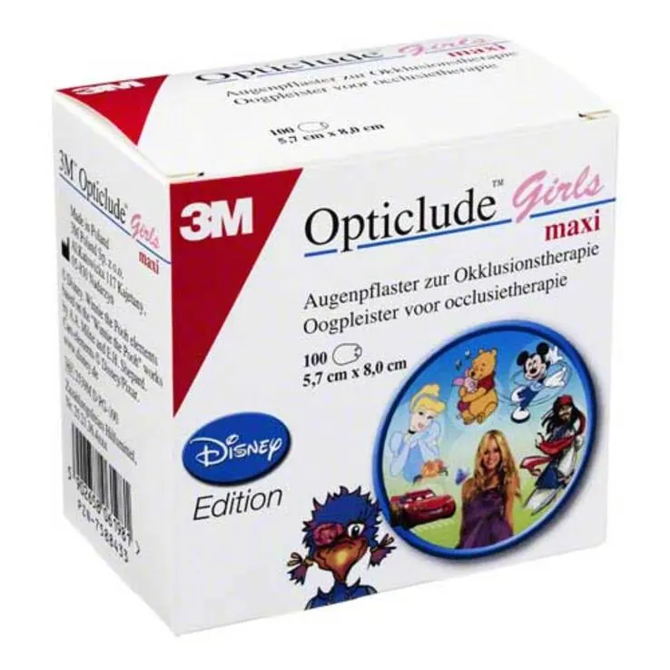 Opticlude 3M Disney Pflaster Girls 2539MDPG-100, 100 St