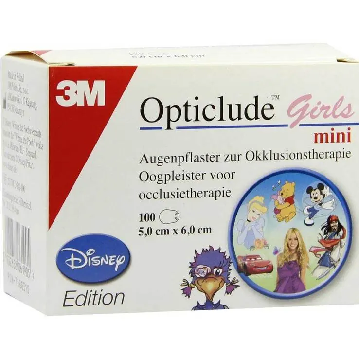 Opticlude 3M Disney Pflaster Girls mini 2537MDPG-100, 100 St