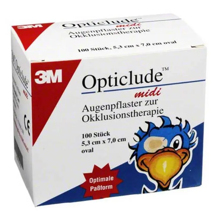 Opticlude 3M midi 5,3x7cm 15, 100 St