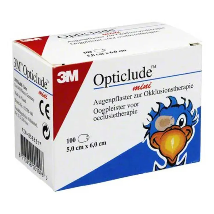 Opticlude 3M mini 5,0x6cm 15, 100 St
