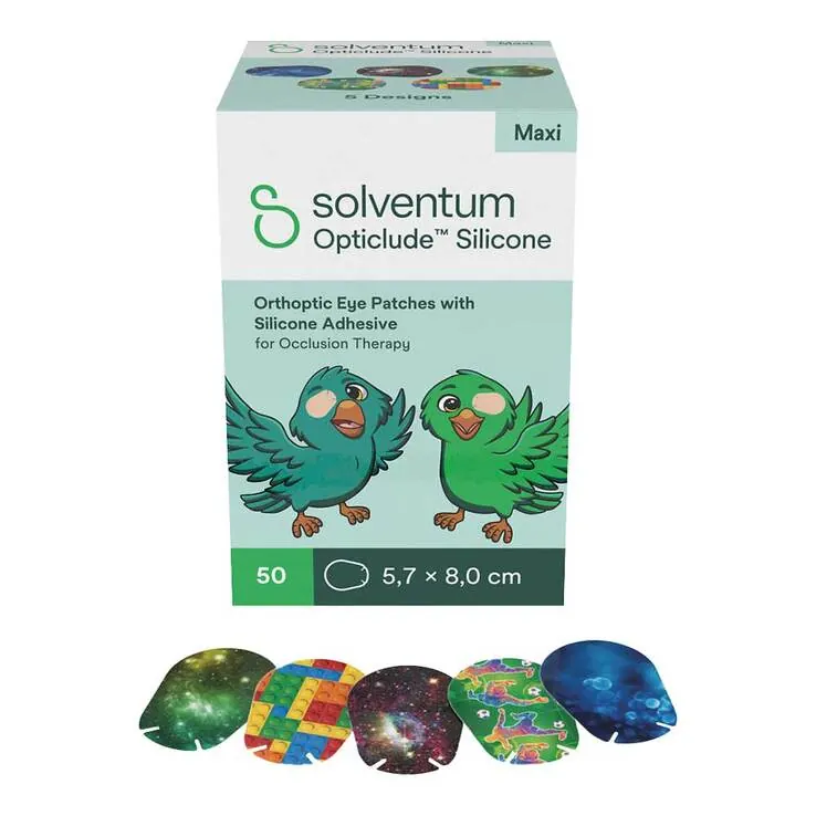Opticlude 3M Silicone boys maxi 5,7x8 cm 2739PB, 50 St