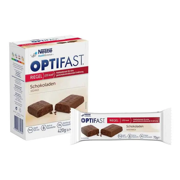 Optifast Riegel Schokolade, 6X70 g