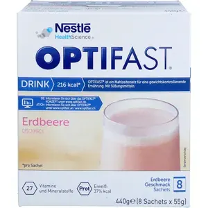 OPTIFASTDrinkErdbeerePulver8X55g