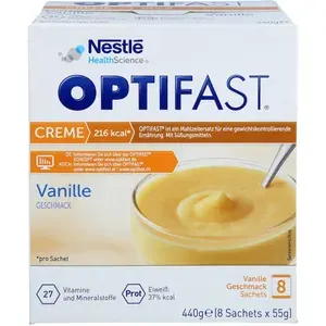 OPTIFASThomeCremeVanillePulver8Stück