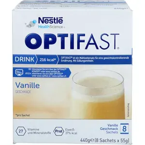 OPTIFASThomeDrinkVanillePulver8X55g