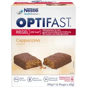 OPTIFASTRiegelCappuccino6X65g