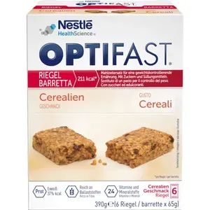 OPTIFASTRiegelCerealien6X65g