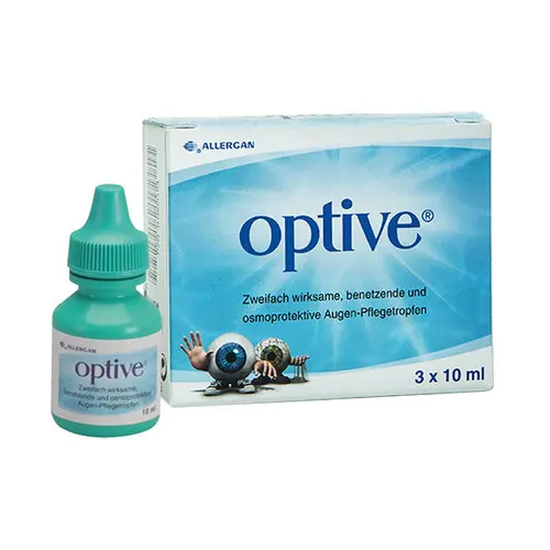 OPTIVE Augentropfen, 3X10 ml